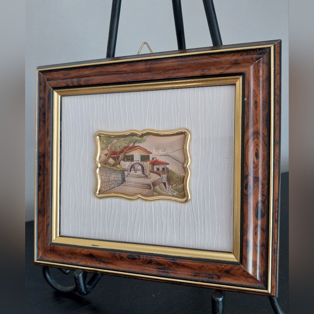 Silver Sterling Two Framed Art Pieces - Picture 2 of 13